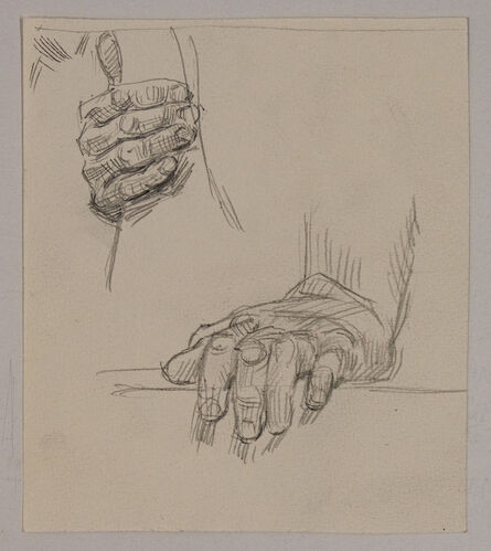 Paul Cadmus, ‘Study of Hands’, n.d.