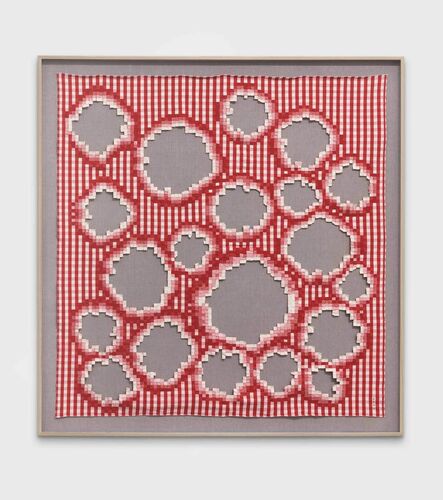 Zhang Xuerui 张雪瑞, ‘Red and White Checkered Cloth’, 2019