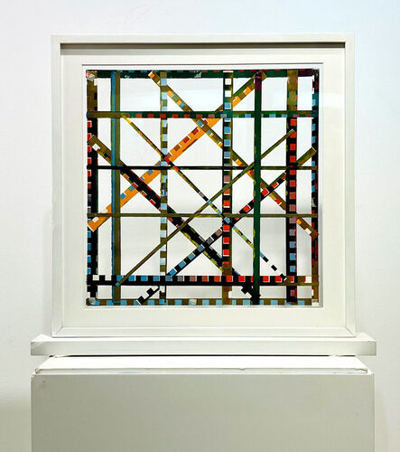 Alan Shields, ‘Untitled double sided mixed media work’, 1974