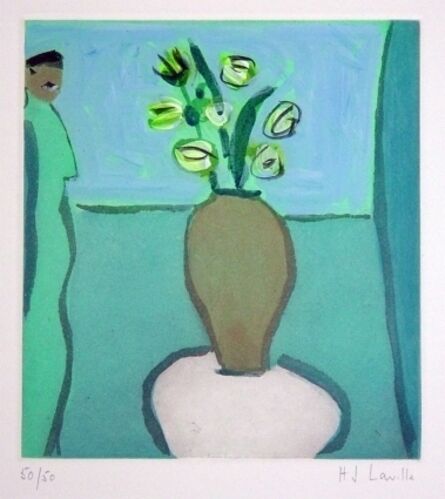 Joy Laville, ‘Woman and Flower Vase ’, ca. 2005