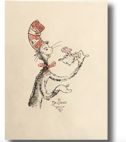 Dr. Seuss, ‘Cat in the Hat - Tea Time’, ca. 1970s