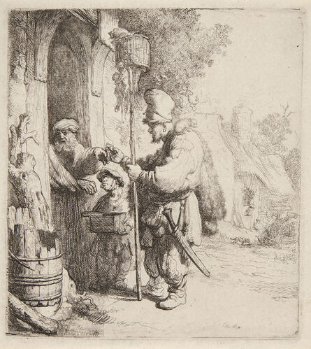Rembrandt van Rijn, ‘The Rat Catcher’, 1632