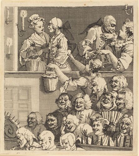 William Hogarth, ‘The Laughing Audience’, 1733