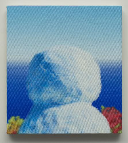 Todd Hebert, ‘Head with Trees and Ocean’, 2019