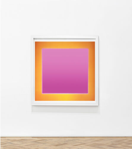 Garry Fabian Miller, ‘The Colour Field: gold embraces the softest pink’, 2021
