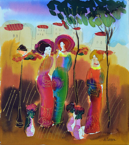 Moshe Leider, ‘Beautiful Ladies’, ca. 2010