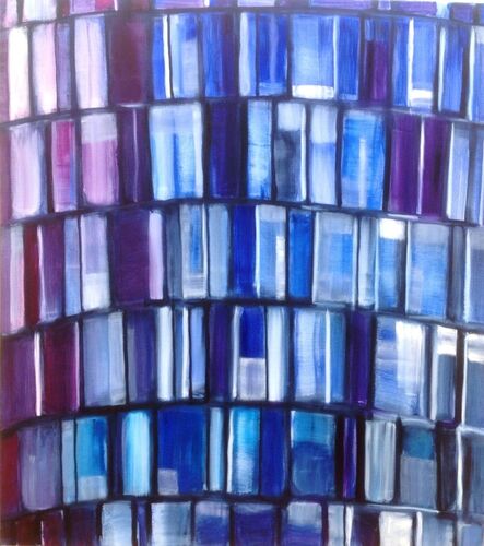 Bettina Mauel, ‘Blue Wall’, 2017