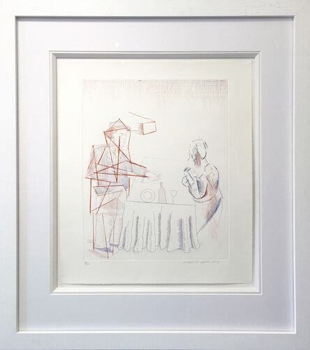David Hockney, ‘Figures with Still Life’, 1976