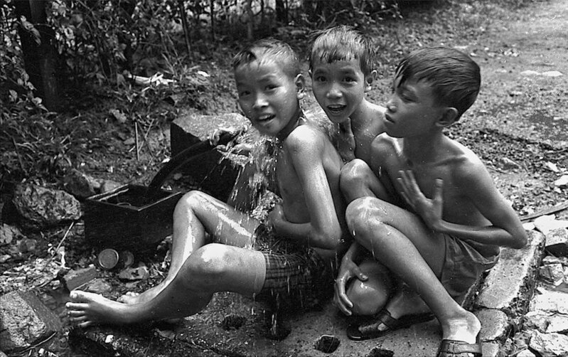 Kenneth Hoffman, ‘Children Playing in Street Saigon 1970’, Photography, Archival pigment print, Soho Photo Gallery