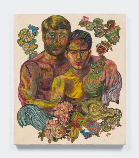 Ken Gun Min, ‘1984 (Portrait series from oral interview with immigrant Asian-American gay couple)’, 2022