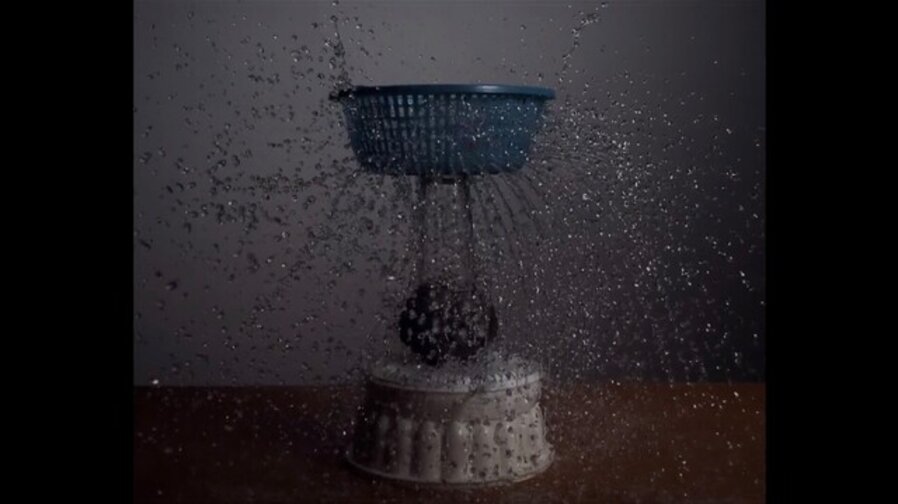 A Sculptural Assemblage with Water