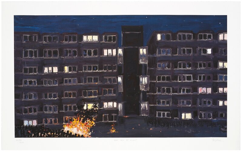 Tam Joseph, ‘The Sky At Night’, 2021, Print, Digital pigment print on paper, Tate