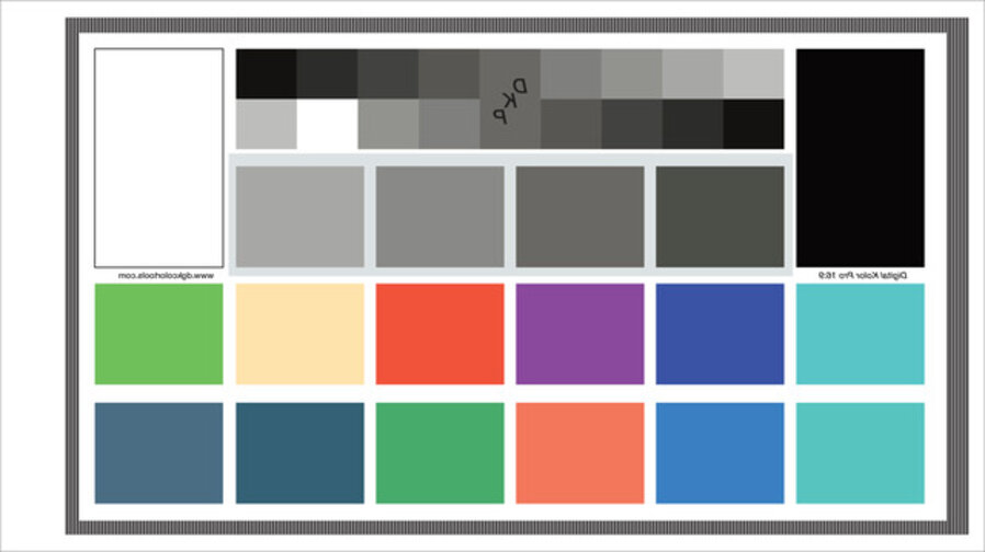 Inverted Calibration Flag 4 (Digital Kolor Pro 16:9)