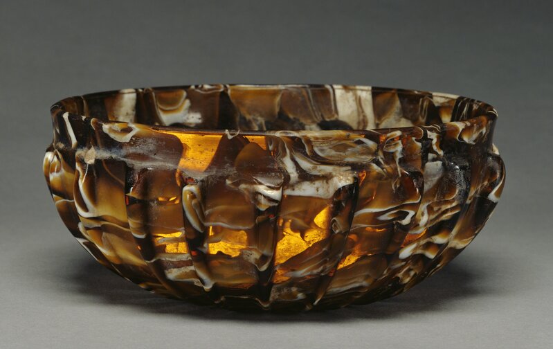 ‘Ribbed Bowl’,  1st century B.C. -1st century A.D., Glass, J. Paul Getty Museum