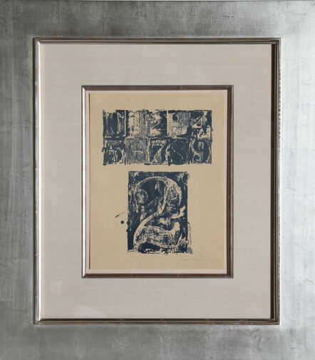Jasper Johns, ‘0-9, Number 2’, 1963
