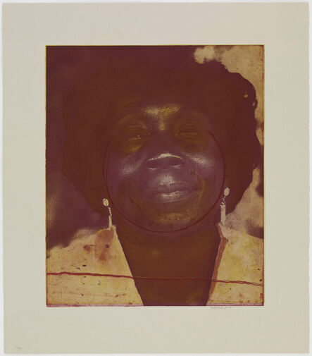 Frank Bowling, ‘Mother Approaching Sixty’, 2003