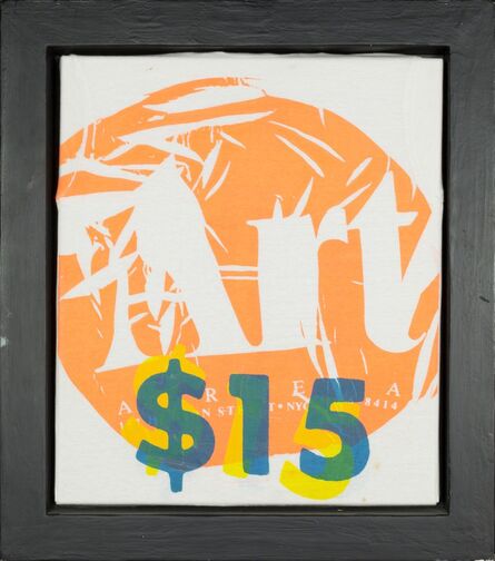 Andy Warhol, ‘T-Shirt Art/15$ - Orange’, 1980