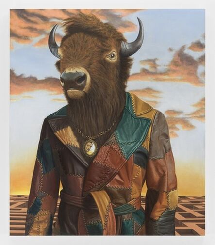 Sean Landers, ‘Buffalo Minotaur’, 2017