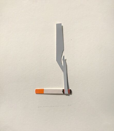Tom Wesselmann, ‘Smoking Cigarette’, 1998