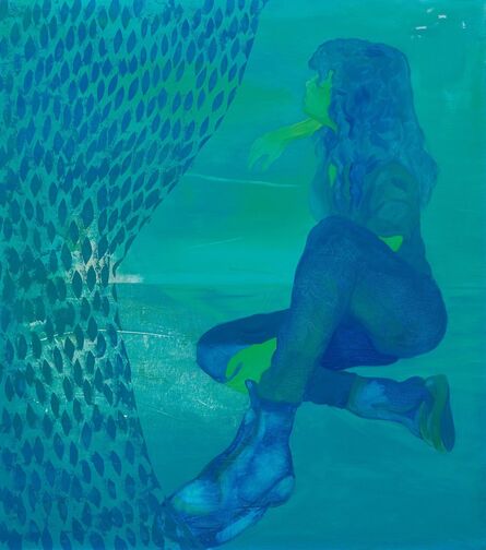 Dominic Chambers, ‘By the Waters (Azza in Blue)’, 2019
