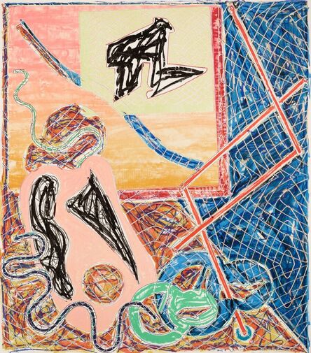 Frank Stella, ‘Frank Stella 'Shards I' Lithograph and Screenprint 1982’, 1982