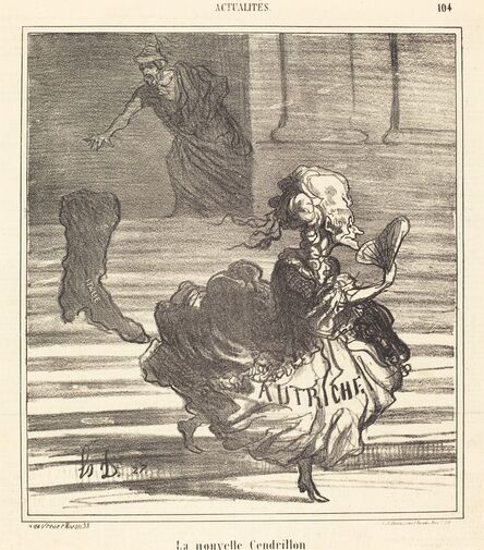 Honoré Daumier, ‘La Nouvelle Cendrillon’, 1866