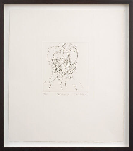 Frank Auerbach, ‘Leon Kossoff’, 1980
