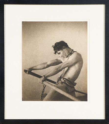 William Mortensen, ‘"The Oarsman (The Galley Slave)"’, ca. 1926