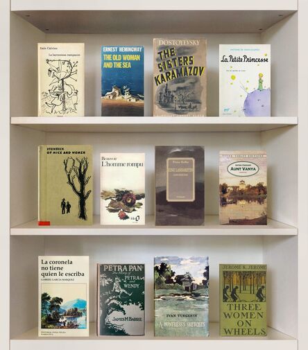 Daniela Comani, ‘Bookshelf (III)’, 2023