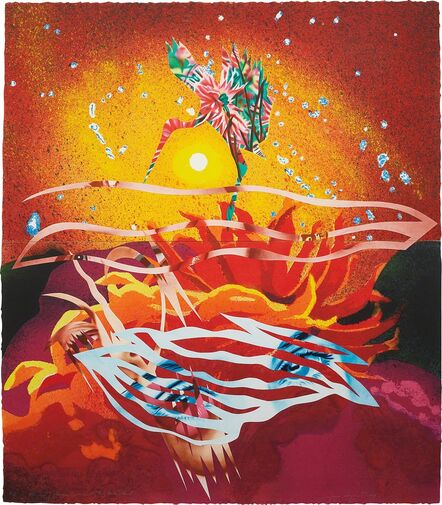 James Rosenquist, ‘The Bird of Paradise Approaches the Hot Water Planet, from Welcome to the Water Planet’, 1989