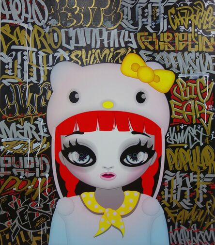 Mari Kim, ‘Hello Kitty Black’, 2016