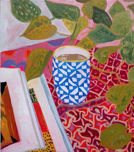 Anna Valdez, ‘Quilt Pattern on Teacup’, 2016