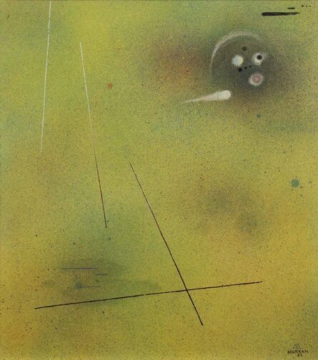 Emil Bisttram, ‘Right into Space’, 1956