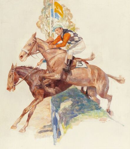 Arthur E. Becher, ‘Steeple Chase’, 1936