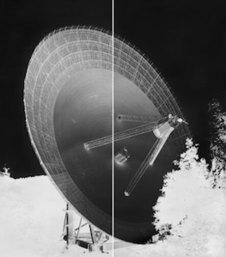 Vera Lutter, ‘Radio Telescope, Effelsberg, XV: September 12, 2013’, 2013