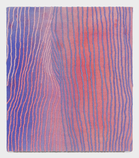 Katarina Riesing, ‘Stripes (Pink/Blue)’, 2021