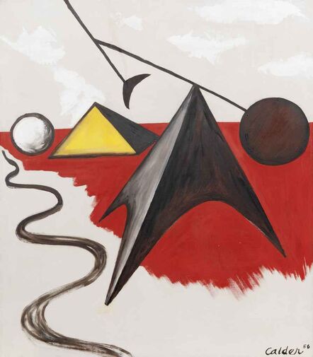Alexander Calder, ‘Pyramidal Shapes’, 1956