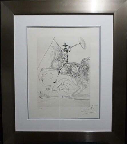 Salvador Dalí, ‘Don Quichotte (Horseman)’, 1964