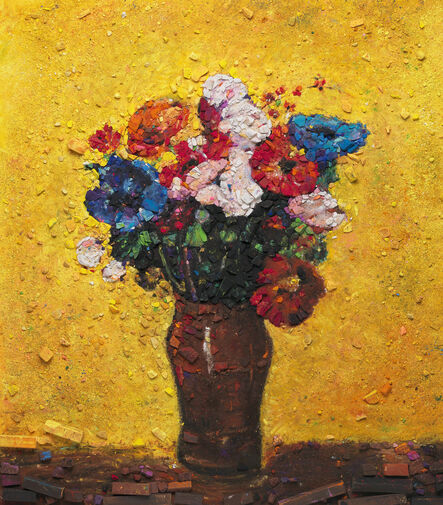 Vik Muniz, ‘Metachrome (Flowers, after Odilon Redon I)’, 2016