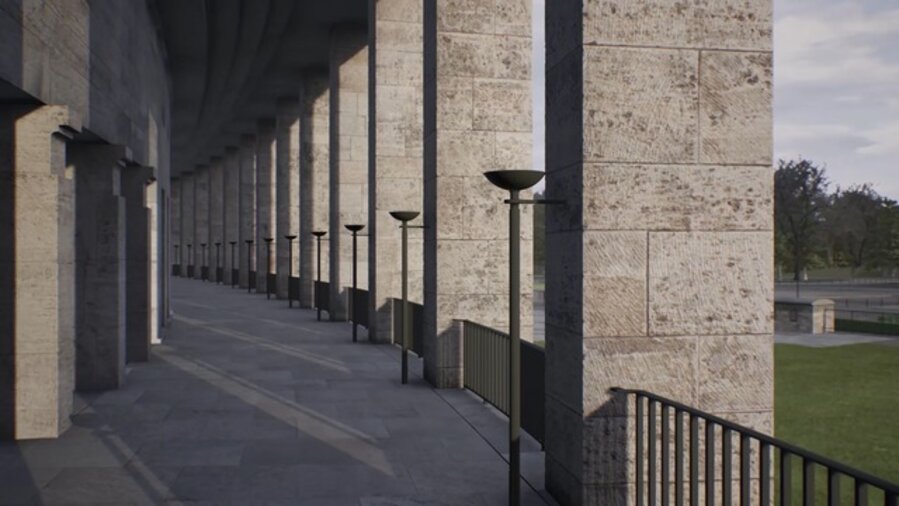 Olympia (The real time disintegration into ruins of the Berlin Olympic stadium over the course of a thousand years)