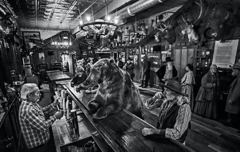 David Yarrow, ‘A Bear Walks into a Bar’, 2016, Photography, Archival pigment print, Artsy x Capsule Auctions