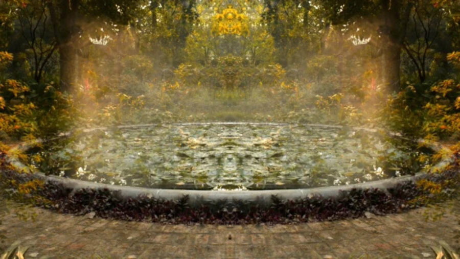 Surreal pond I – Epiphany