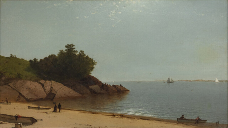 A Quiet Day on the Beverly Shore, Magnolia, Massachusetts