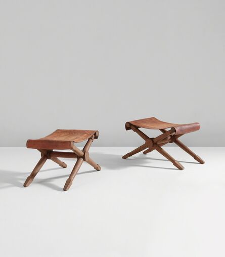 Paul Rodocanachi, ‘Pair of "Rodo" folding stools’, circa 1938