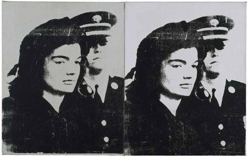 Andy Warhol, ‘Two Jackies’, 1964, Painting, Silkscreen ink on canvas, San Francisco Museum of Modern Art (SFMOMA) 