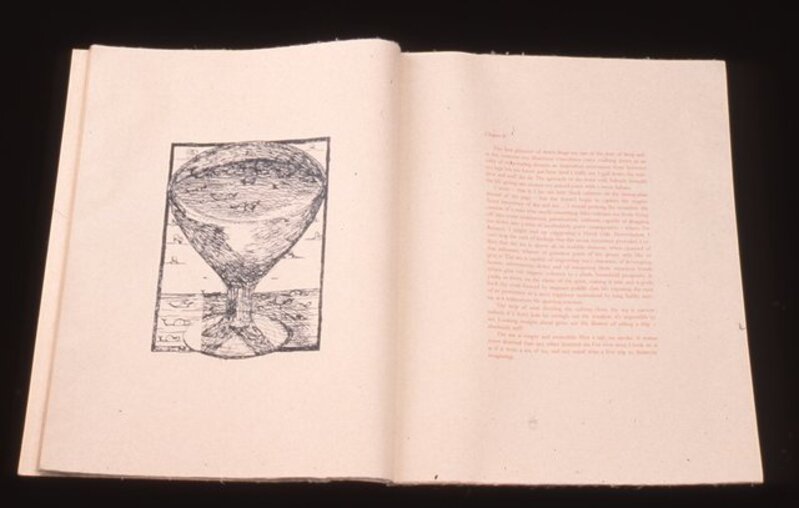 Francesco Clemente, ‘The Departure of the Argonaut’, 1986, Books and Portfolios, Limited edition bound volume with 50 double page spreads. Text by Alberto Savinio printed
 letterpress overlaid with 48 original lithographs by Francesco Clemente., Artsy x Rago/Wright