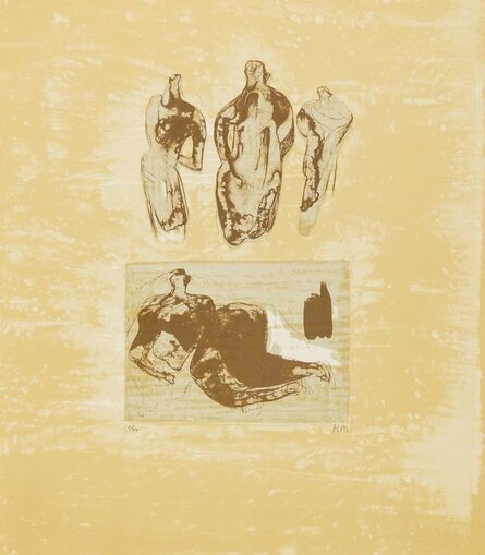 Henry Moore, ‘Ideas From a Sketchbook (Cramer 324)’, 1973
