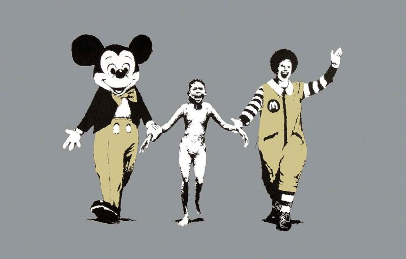 Banksy, ‘Napalm’, 2004, Print, Screen print, Imitate Modern