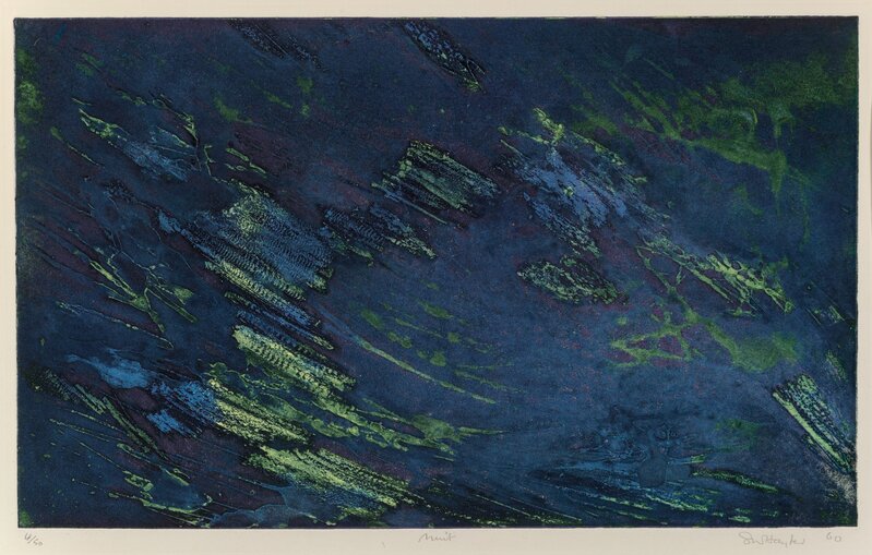 Stanley William Hayter, ‘Nuit’, 1960, Print, Etching in colors on Rives BFK paper, Heritage Auctions
