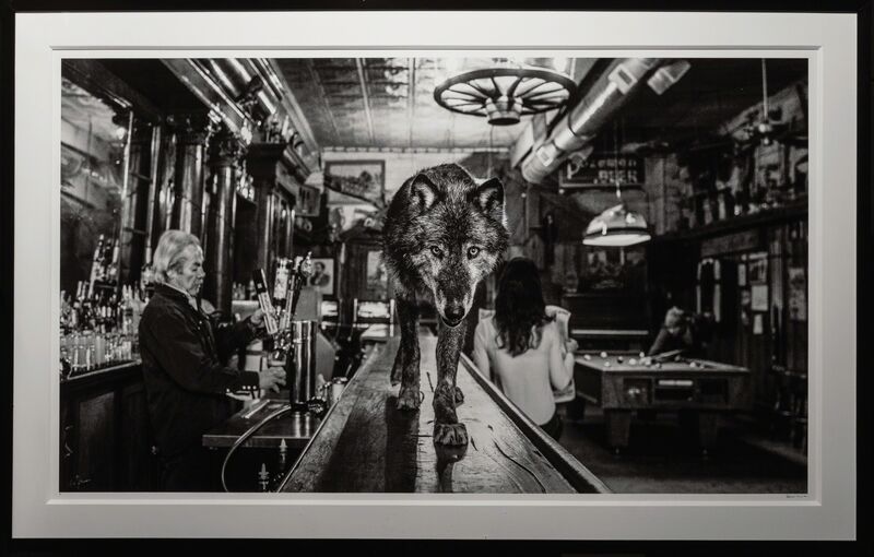 David Yarrow, ‘The Wolf of Main Street III’, 2015, Photography, Oversized digital pigment print, Heritage Auctions